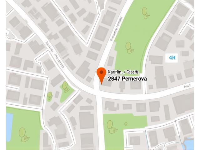 Mapa lokality Kolejník Solutions v Praze Karlíně